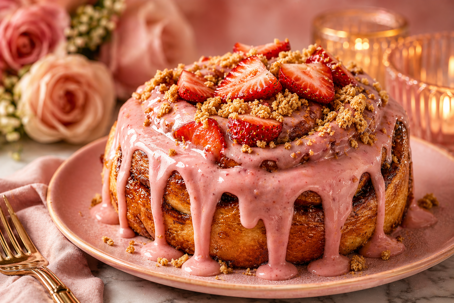 Lavish Sacred signature cinnamon roll
